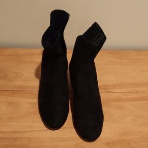 Elegant Black Suede Unisa Women's Boots